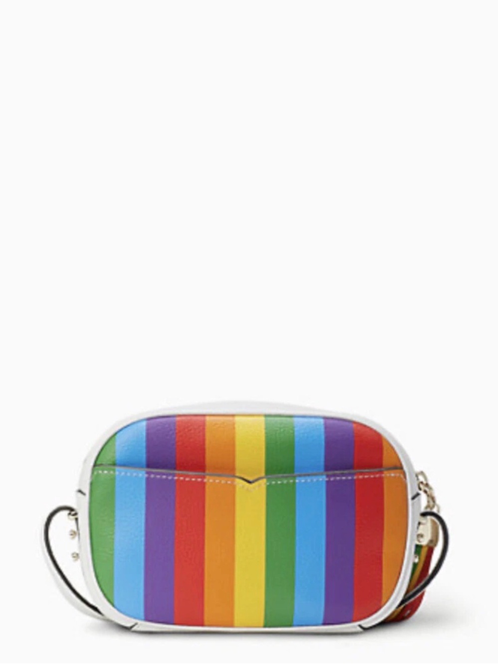 NWT Kate Spade Kourtney Rainbow Stripe Crossbody Camera Bag - Picture 2 of 16